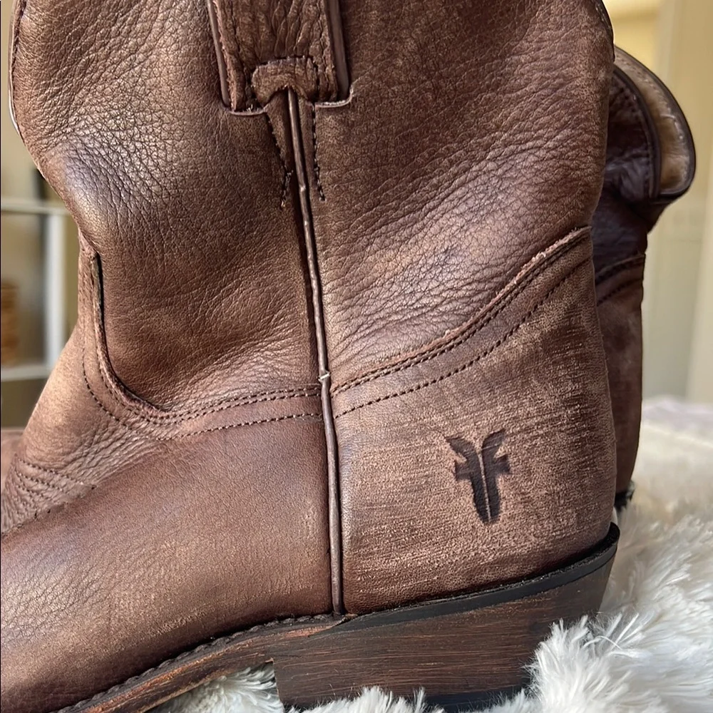 Frye Billy Leather Western Boots 8.5 - Picture 8 of 8